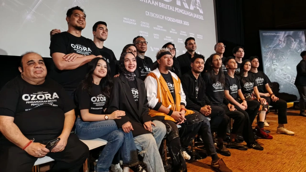 Konferensi pers film Ozora di Kemang, Jakarta Selatan pada Rabu, 22 Oktober 2025 [FTNews/Raka]